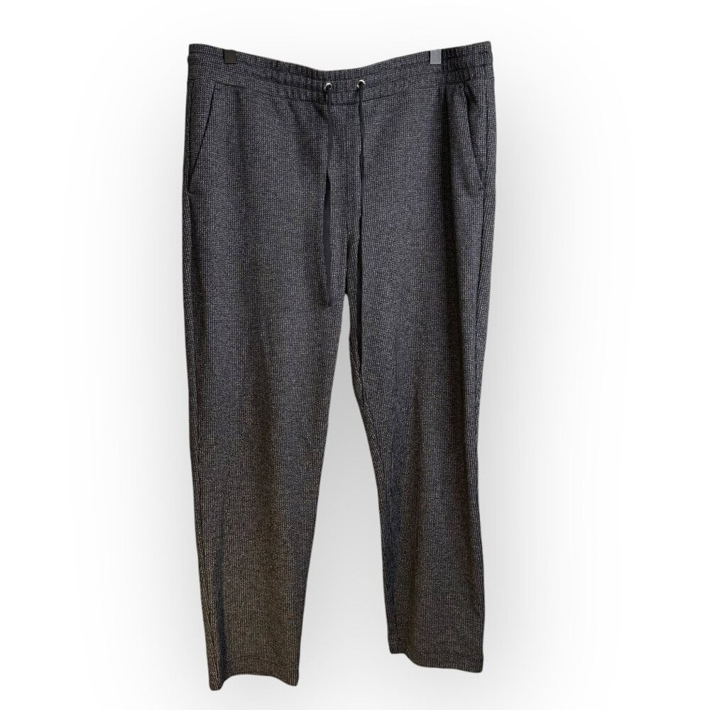 LOFT Grey Knit Trouser Pant L‎